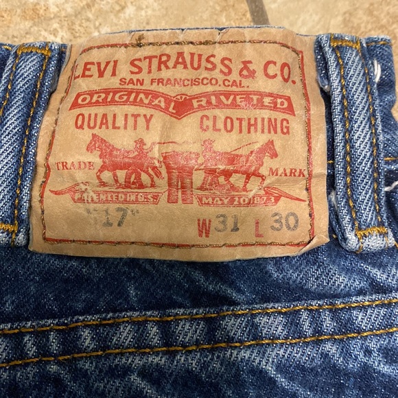 Vintage 517 Levi shorts custom - Picture 4 of 6
